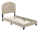 Gaby Gold Twin Platform Bed - Olivia Furniture