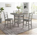 5PC Counter Height  Melamine Dining Set - Olivia Furniture