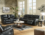 Ashley 77101 Calderwell Black Living Room Set - Olivia Furniture