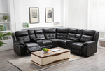 Jacob Sectional Reclining Brown - Olivia Furniture