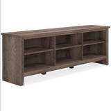 W275-65 Extra Large Gray Tv Stand - Olivia Furniture