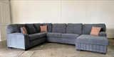 907 Steel Sectional - Olivia Furniture