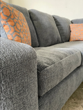 907 Steel Sectional - Olivia Furniture