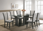 Florida Grey Dining Table + 6 Chair Set - Olivia Furniture