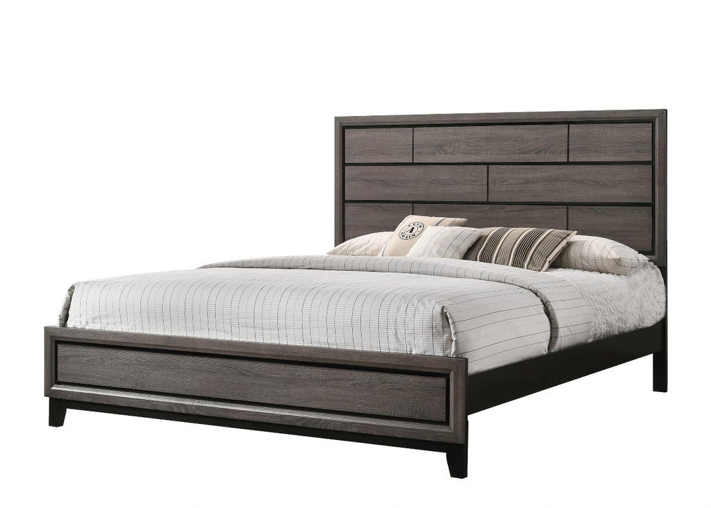 Akerson grey bedroom discount set