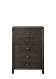 Evan Gray Panel Bedroom Set - Olivia Furniture