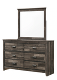 Carter Brown Panel Bedroom Set - Olivia Furniture