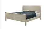 Louis Philip Champagne King Sleigh Bed - Olivia Furniture