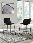 D372-624 Barstool Black - Olivia Furniture