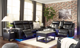 Ashley 821-05 Black 2Pcs Reclining Living Room Set - Olivia Furniture