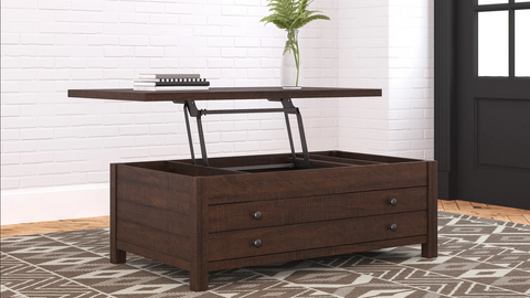 T283-9 Lift Top Cocktail Table - Olivia Furniture