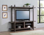 Tacoma Brown 65" Entertainment Center - Olivia Furniture