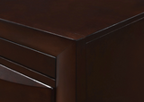 Emily Dark Cherry 68" TV Stand - Olivia Furniture