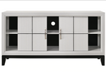 Akerson TV Stand Chalk - Olivia Furniture