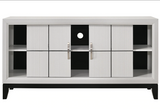Akerson TV Stand Chalk - Olivia Furniture