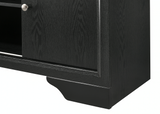 Regata Black 55" TV Stand - Olivia Furniture
