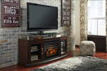 W757-48 TV Stand w/Fireplace 60"L - Olivia Furniture
