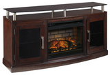 W757-48 TV Stand w/Fireplace 60"L - Olivia Furniture