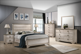 Patterson Driftwood Twin Panel Bed