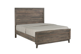 Tacoma Rustic Brown Twin Panel Bed