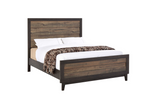 Tacoma Brown Twin Panel Bed