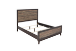Tacoma Brown Twin Panel Bed