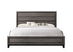 Akerson Gray King Panel Bed
