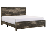 Tallulah Grayish Brown King Platform Bed