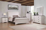 Coralee Chalk/Gray King Sleigh Bed