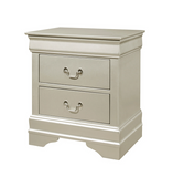 Louis Philip Champagne Nightstand