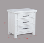 Maybelle White Nightstand