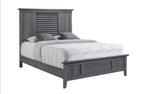 Sarter Gray Queen Panel Bed
