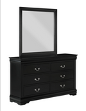 Louis Philip Black Dresser