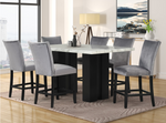 2220 Grey Counter Height Table + 6 Chair Set