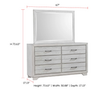 White Sands Chalk Dresser