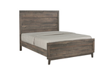 Tacoma Rustic Brown Queen Panel Bed