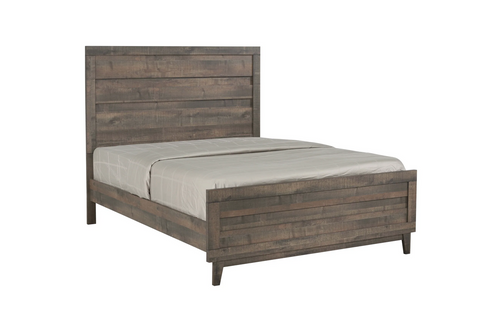Tacoma Rustic Brown Queen Panel Bed