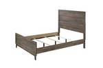 Tacoma Rustic Brown Queen Panel Bed