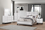 Akerson Chalk White Queen Panel Bed