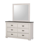 Leighton Cream/Brown Dresser