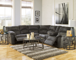 Tambo Pewter Reclining Sectional