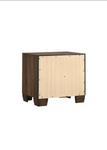 Brandon 2-drawer Nightstand Medium Warm Brown