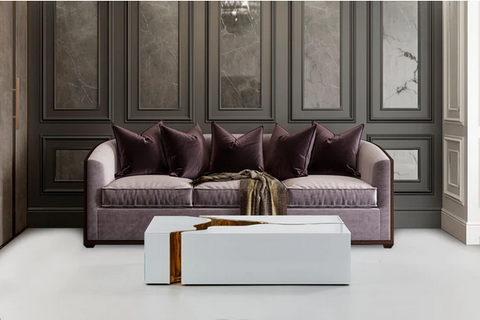Dream WhiteGold 3-Piece Coffee Table