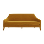 Neveah Turmeric Velvet Sofa