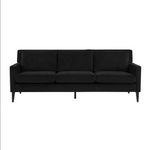 Luna Onyx Black Sofa