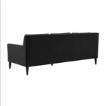 Luna Onyx Black Sofa