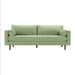 Cave Sage Green Velvet Sofa
