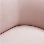 Serenity Blush Velvet Sofa