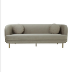 Sariah Alabaster Velvet Sofa