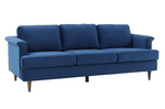 Porter Navy Velvet Sofa